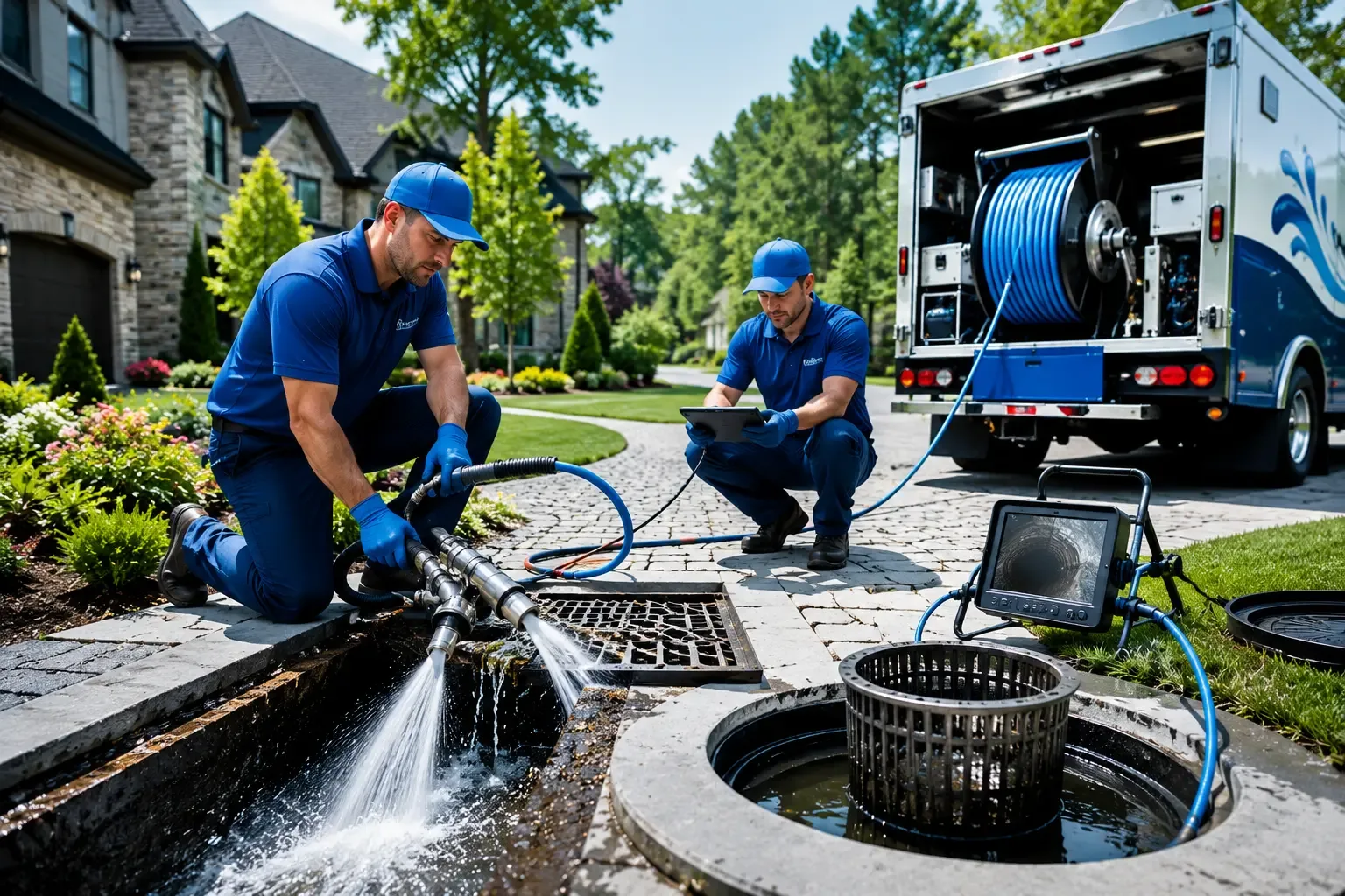 Local outdoor drain cleaning professionals in Olney, MT